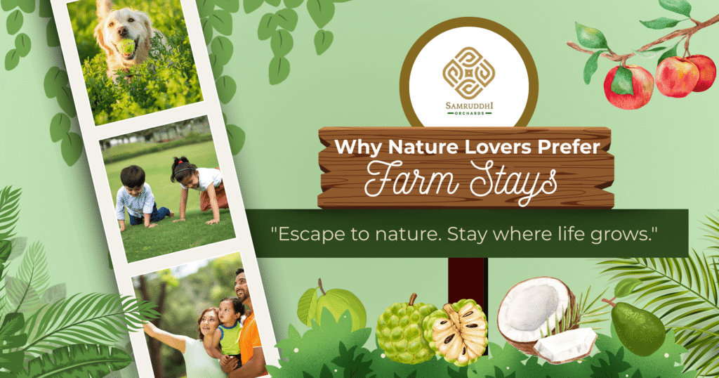 Luxurious Farm Stay near Bangalore offering sustainable experiences
