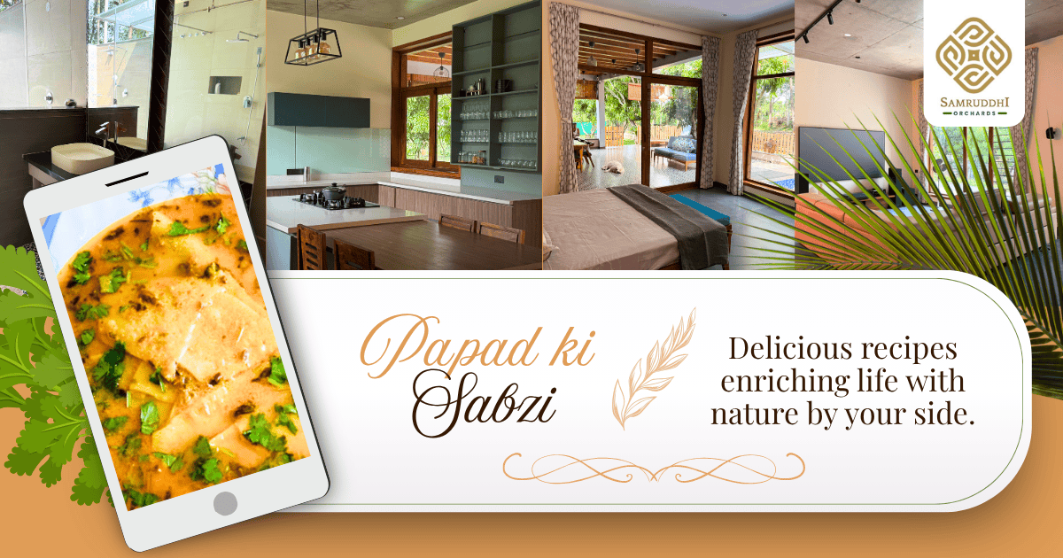 Quick Rajasthani Curry Dish Papad Ki Sabzi Recipe