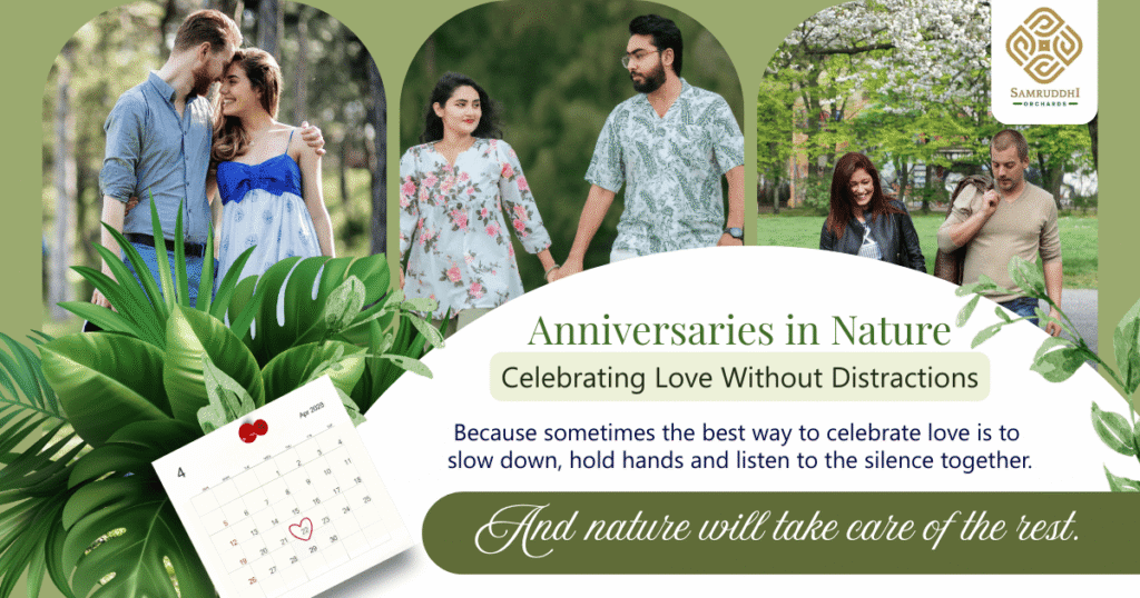 Wedding Anniversary Celebration in Nature Romantic Farmstay